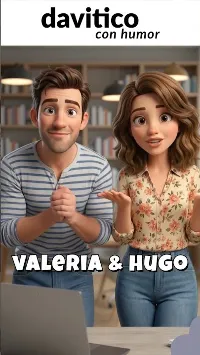 ¡Bienvenidos a davitico con humor! ? | Valeria y Hugo