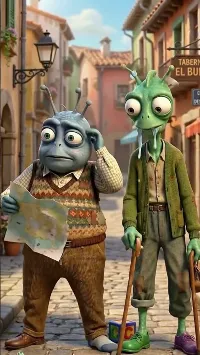 Mundos Para - Lelos #humor #memes #animation #comedia #extraterrestre