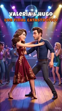 Talento o tragedia? El baile prohibido de Valeria y Hugo ?? #ValeriayHugo