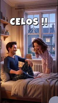 Celos. #humor  #parejas #comedia #DaviticoConHumor #ValeriayHugo #HumorDePareja #dialogo #Shorts
