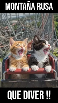 Gatitos en la feria #humor #gatitos #animales #shorts